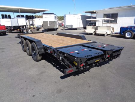 New 2027 Big Tex Trailers * 21EH-22 * 22ft Super Duty Triple Axle Seamless I-Beam Equipment Trailer w/ Mega Ramps (21K GVWR)