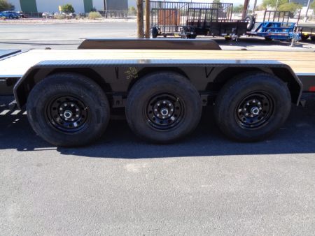 New 2027 Big Tex Trailers * 21EH-22 * 22ft Super Duty Triple Axle Seamless I-Beam Equipment Trailer w/ Mega Ramps (21K GVWR)