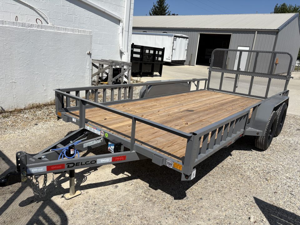 2026 Delco ATV Side Ramp Trailer