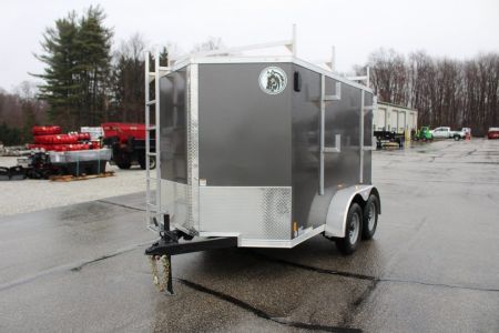 New 2027 Darkhorse Cargo 6' x 10' - Double Rear Doors - Cargo / Enclosed Trailer - 7,000# GVW