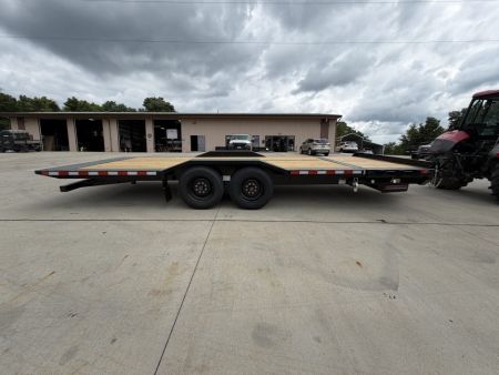 New 2026 Midsota 102  x 22' Tilt Equipment Trailer w/ Drive over Fenders - Black - 17,600# GVWR