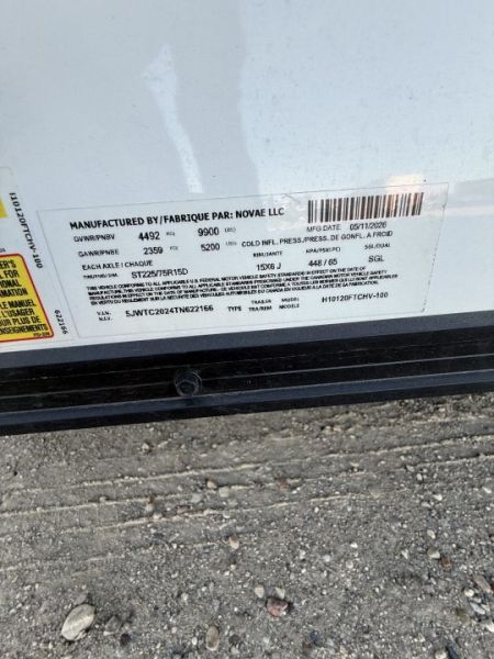 New 2026 H&H Trailers H10120FTCHV-100 Cargo / Enclosed Trailer