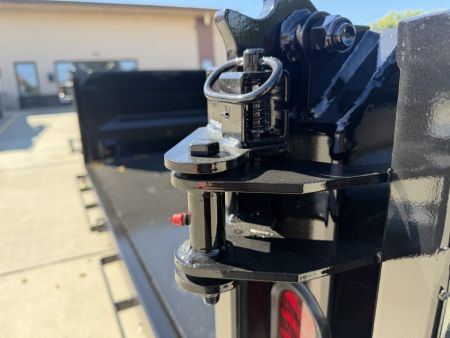 New 2026 Midsota 82" x 16' Versa Dump W/ Telescopic Cylinder - Hydraulic Jack - Side Swing Door (Spare Tire/Ramps/Tarp Included) - Black - 15,400# GVWR