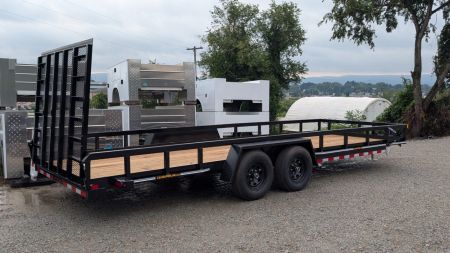 New 2026 CAM Superline 7x22 HD Utility Trailer w/ Spring Assist Gate