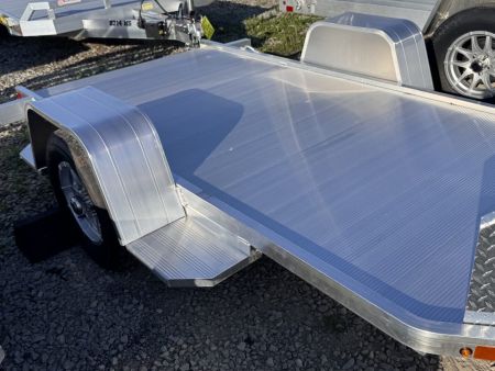 New 2027 Aluma 11' (1 Place) Motorcycle Trailer w/ Pull Out Ramp