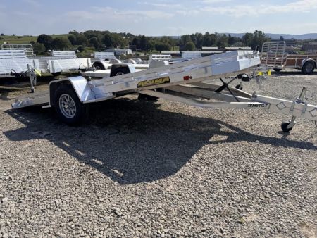 New 2027 Aluma 6'6  x 14' Single Axle Tilt Trailer