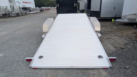 New NEW 2027 Aluma 18' (20" Stationary + 18' TILT) Tilt Trailer (CAR HAULER)