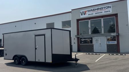 New 2027 Formula Trailers 8.5 x 18 Conquest SE Flat Top Sloped V-Nose 7k Car Hauler Trailer