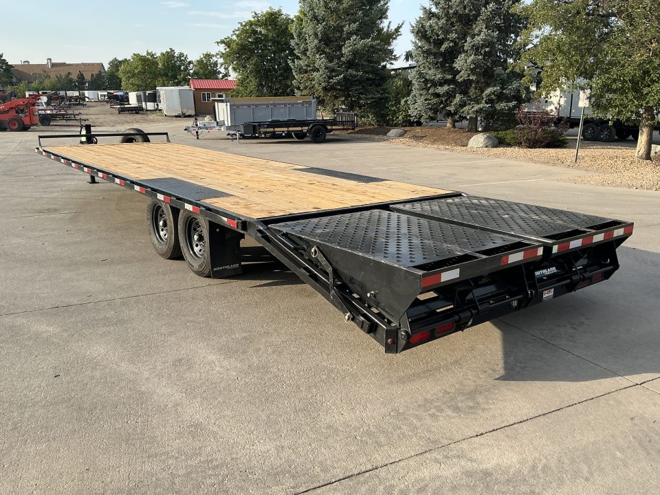 Used 2025 Southland Trailers HBAT7-25 BT Flatbed Trailer