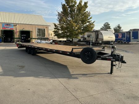 Used 2025 Southland Trailers HBAT7-25 BT Flatbed Trailer