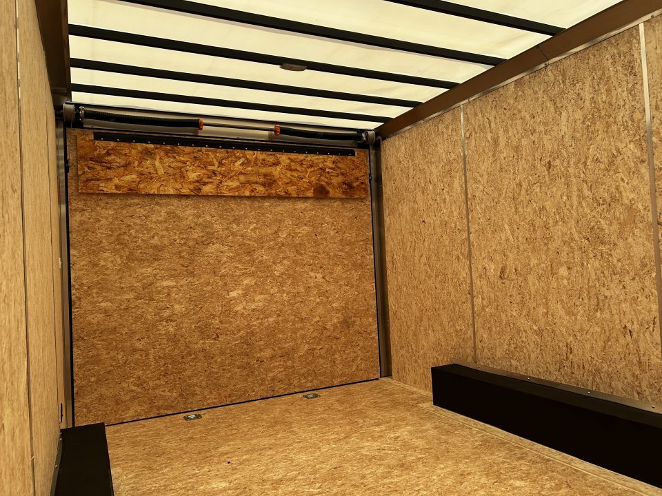 New 2026 Formula Trailers 8.5 X 16 FT ENCLOSED V-NOSE CARGO TRAILER RAMP DOOR 7 FT INT HT LADDER RACK10K GVWR