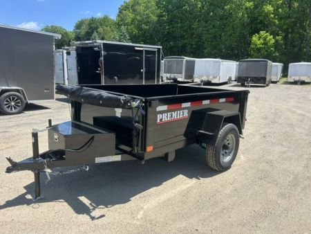 New 2027 Premier Trailers Inc. 5X8 Single 5,000 lb. Axle Dump Trailer