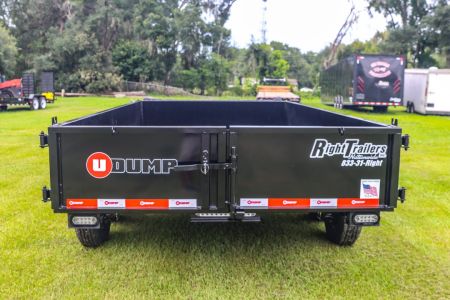New 2027 7X14 U-Dump Dump Trailer