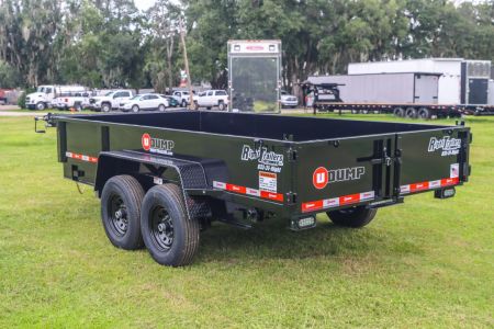 New 2027 7X14 U-Dump Dump Trailer