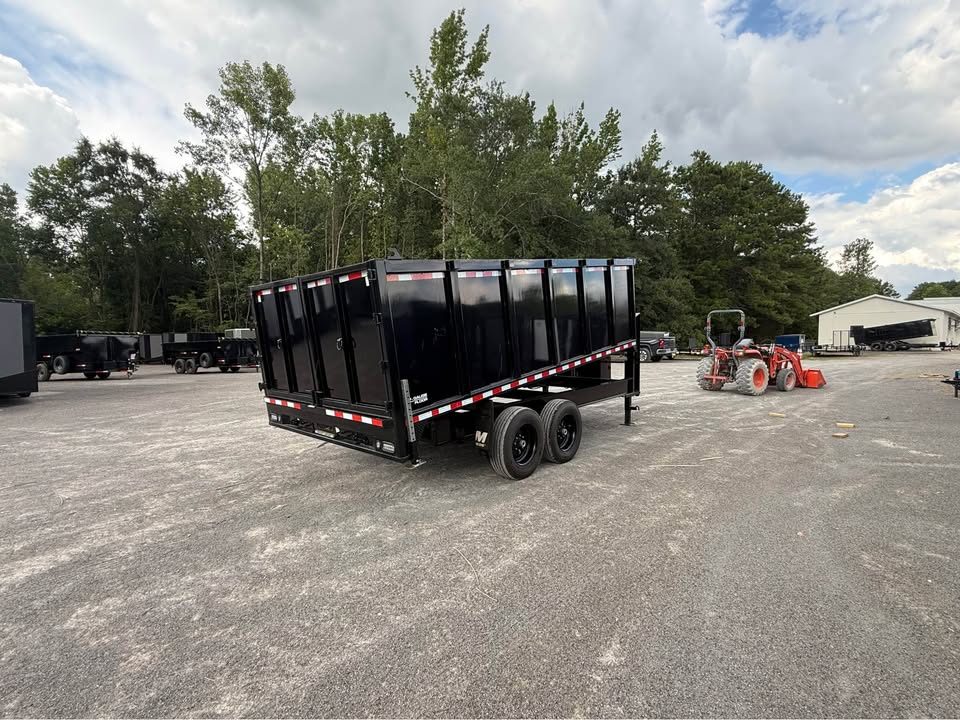 New 2026 Oak Ridge 8.5x16x4 16k Gooseneck Dump Trailer