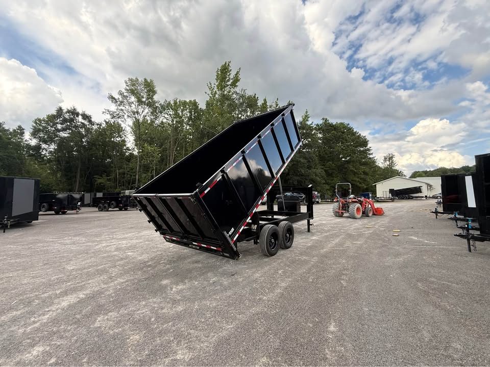 New 2026 Oak Ridge 8.5x16x4 16k Gooseneck Dump Trailer