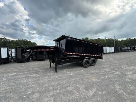 New 2026 Oak Ridge 8.5x16x4 16k Gooseneck Dump Trailer