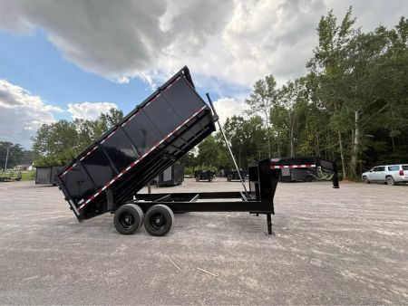 New 2026 Oak Ridge 8.5x16x4 16k Gooseneck Dump Trailer