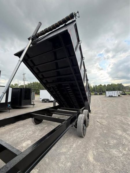 New 2026 Oak Ridge 8.5x16x4 16k Gooseneck Dump Trailer