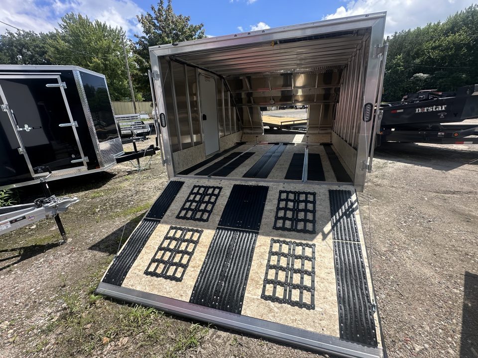 2027 SnoPro 101X12 Snowmobile Trailer with snow package photo 5