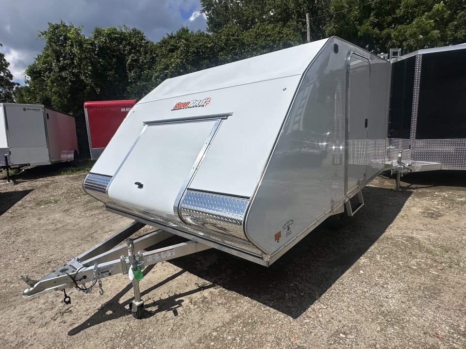 2027 SnoPro 101X12 Snowmobile Trailer with snow package