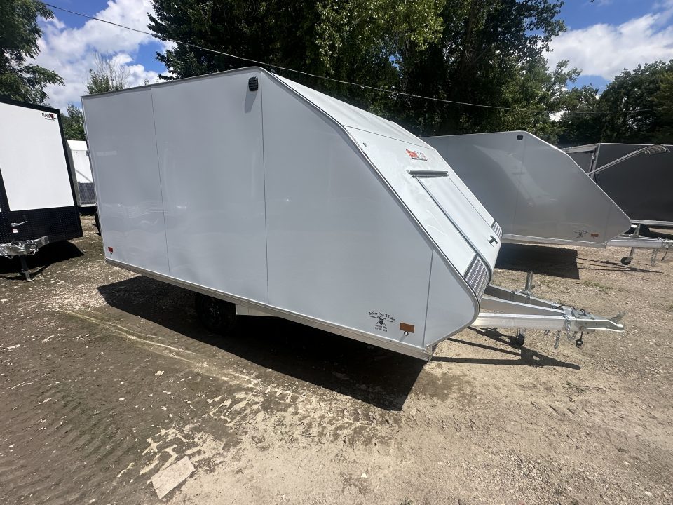 2027 SnoPro 101X12 Snowmobile Trailer with snow package photo 3
