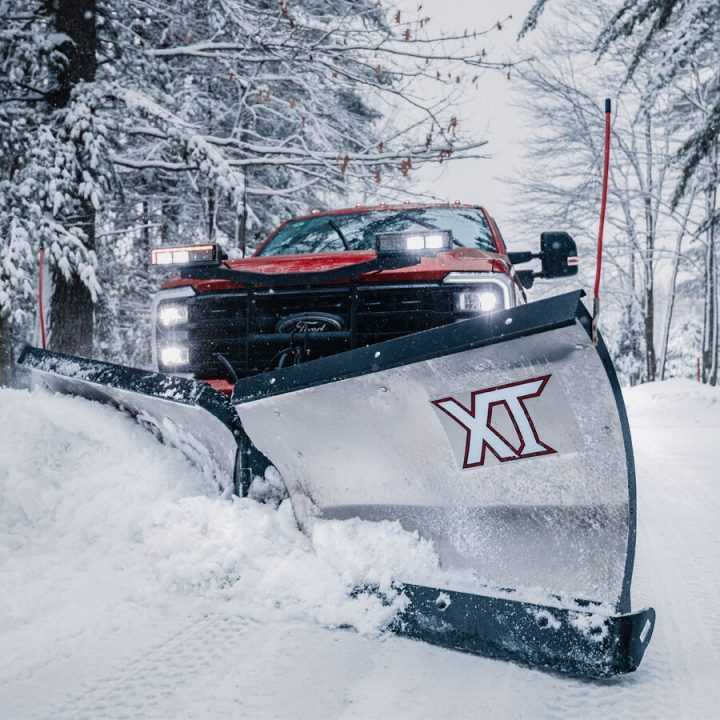 New 2026 BOSS Snowplow 9'2" Stainless Steel XT V-Plow - Full Trip w/Cold Front Tech