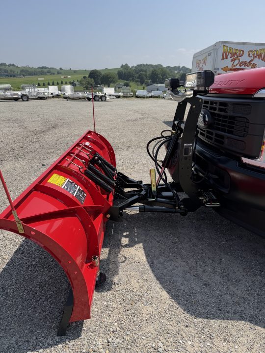 New BOSS Snowplow 9' Steel Super Duty Snow Plow - Full Trip CFT