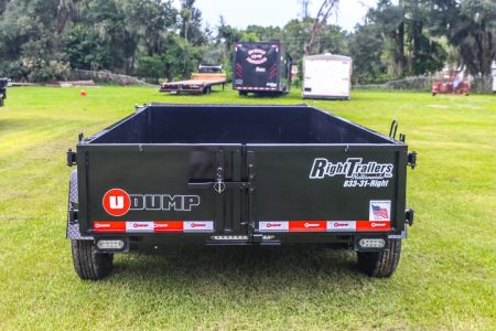 New 2027 6X12 U-Dump Dump Trailer