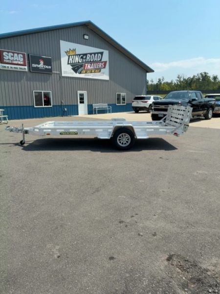 New 2027 Aluma 78X14 Single Axle Bi Fold Gate Utility Trailer