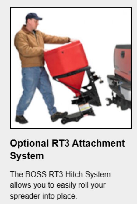 New 2026 BOSS 8 cu ft (TGS0800) Salt Spreader