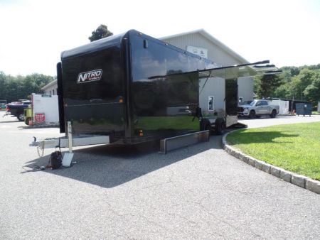 New 2027 Nitro Cast Corner Style 8.5X24 enclosed with o Car / Racing Trailer