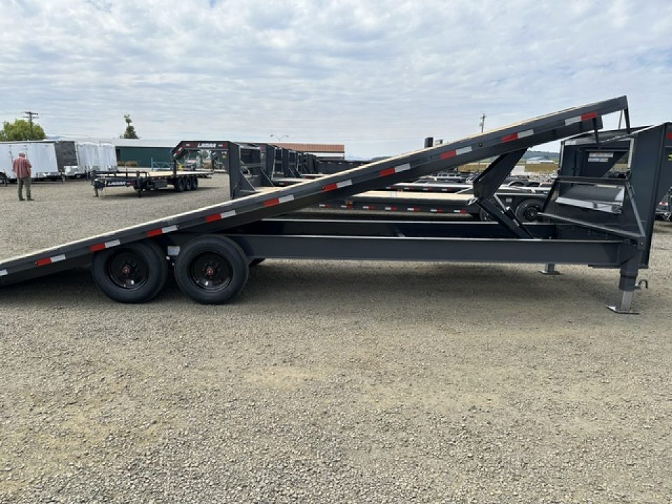 New 2027 Lamar Trailers FULL POWER Tilt Trailer 102X26/16K GOOSENECK