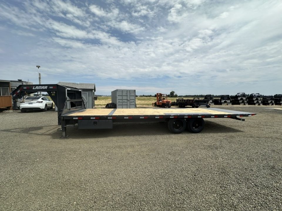 New 2027 Lamar Trailers FULL POWER Tilt Trailer 102X26/16K GOOSENECK