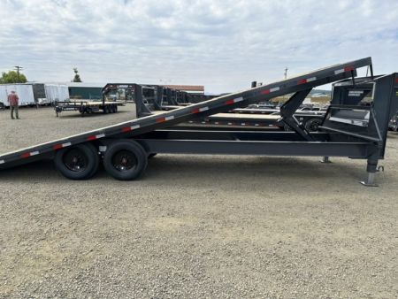 New 2027 Lamar Trailers FULL POWER Tilt Trailer 102X26/16K GOOSENECK