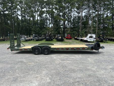 New 2027 Diamond C LPX208 Equipment Trailer, 80"X24' 8K Axles, #12,930 lbs Payload