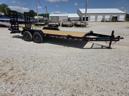 New 2027 Load Trail 83X20 TANDEM 14K EQUIPMENT HAULER W/WIDE STANDUP RAMPS
