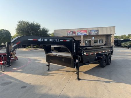 New 2026 Iron Bull DTG 83X16 Dump Trailer (damaged no warranty)