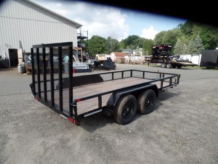 New 2026 Cam Superline 7X14 Tandem Axle 7,000 lb. GVWR Landscape Trailer
