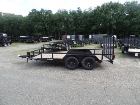 New 2026 Cam Superline 7X14 Tandem Axle 7,000 lb. GVWR Landscape Trailer