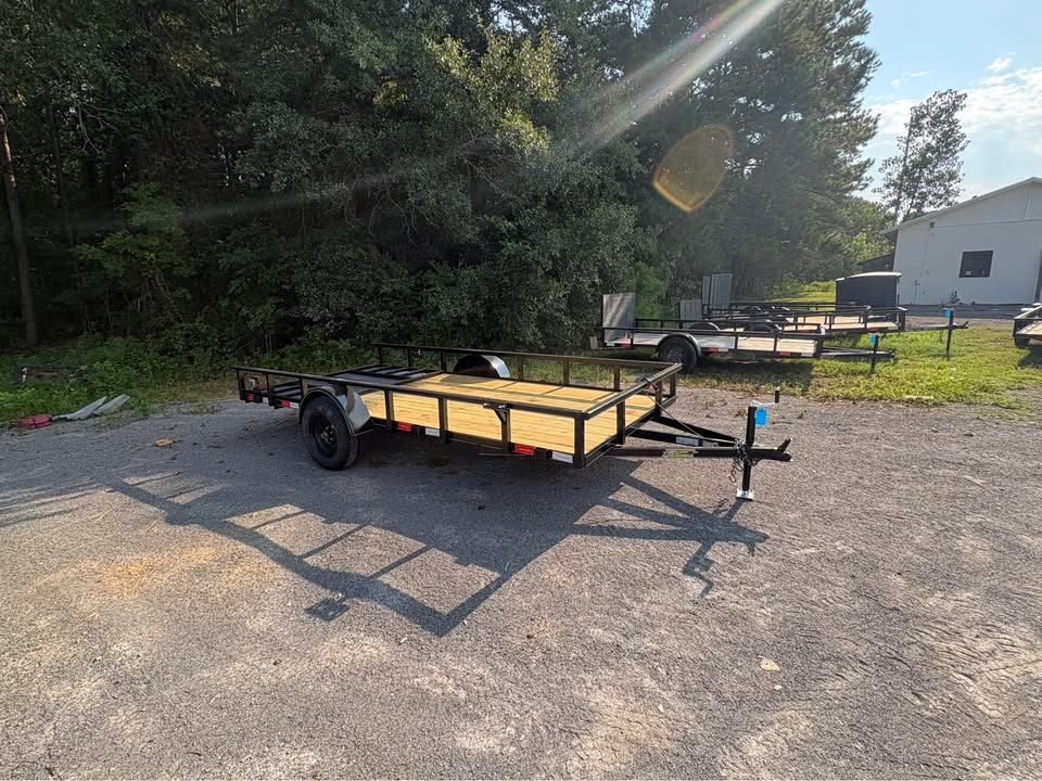 New 2026 Oak Ridge77x14SA Utility Trailer