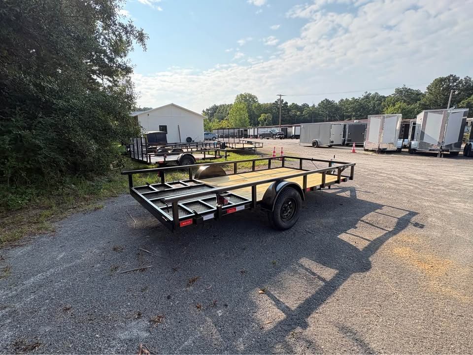 New 2026 Oak Ridge77x14SA Utility Trailer