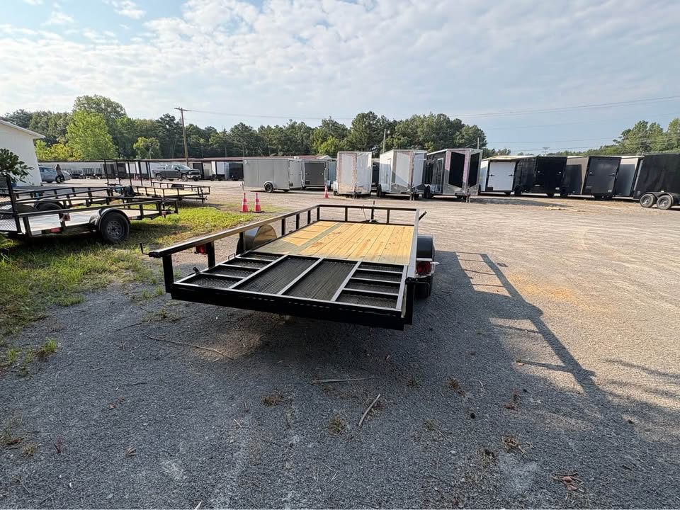 New 2026 Oak Ridge77x14SA Utility Trailer