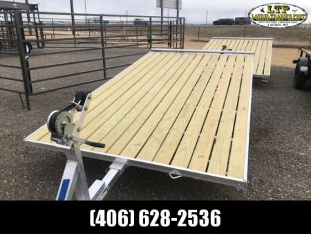 New 2027 Mission 12' RAFT TILT OPEN Utility Trailer