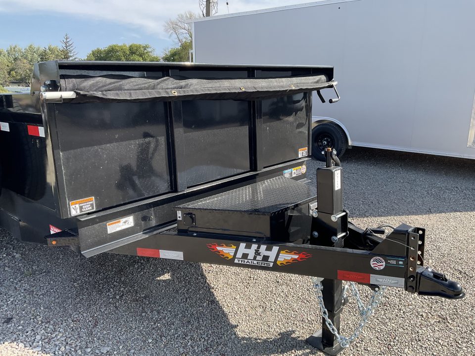 New 2027 H&H Trailers H-DBW14-140 Dump Trailer