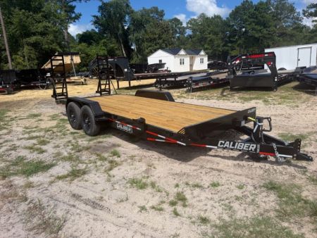 New 2026 Caliber Trailer Mfg 7x20 TA Equipment Trailer