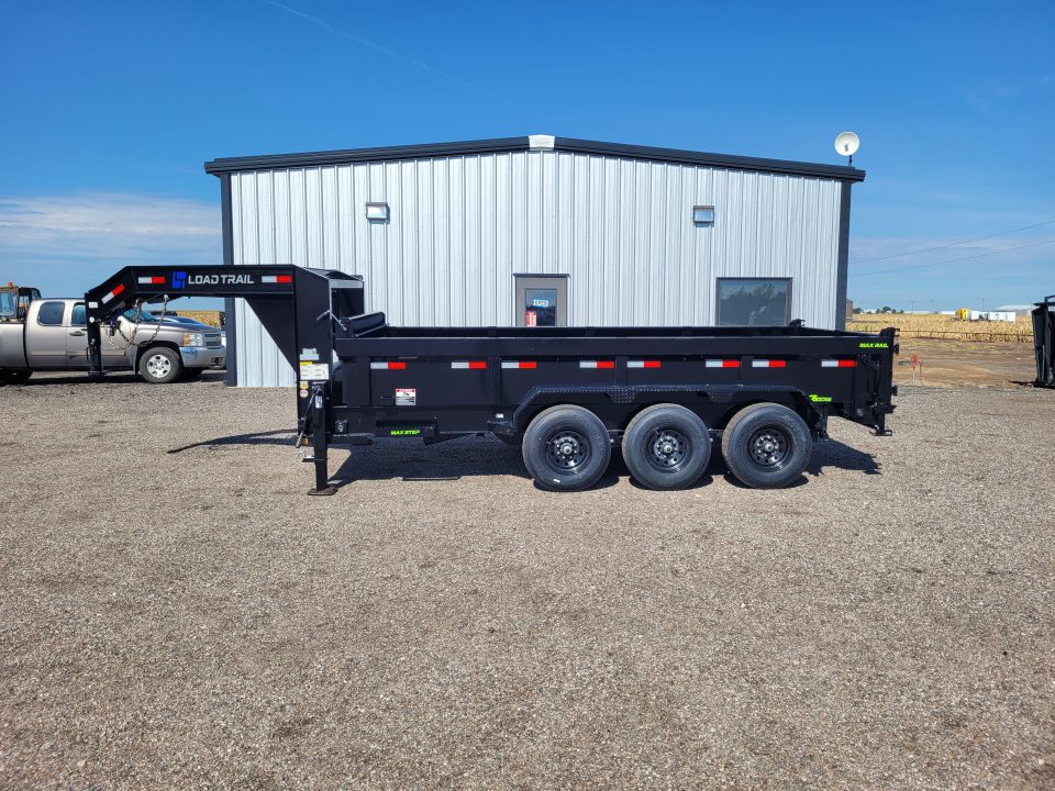 New 2027 Load Trail 83"x16' Triple Axle Gooseneck Dump Trailer