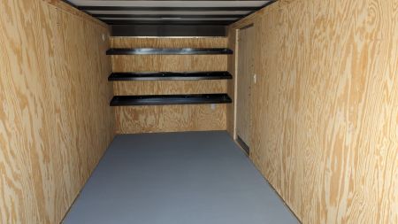 New 2026 Car Mate 7x16 HD Custom Contractor Trailer w/ Barn Doors