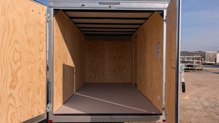 New 2026 Car Mate 7x16 HD Custom Contractor Trailer w/ Barn Doors