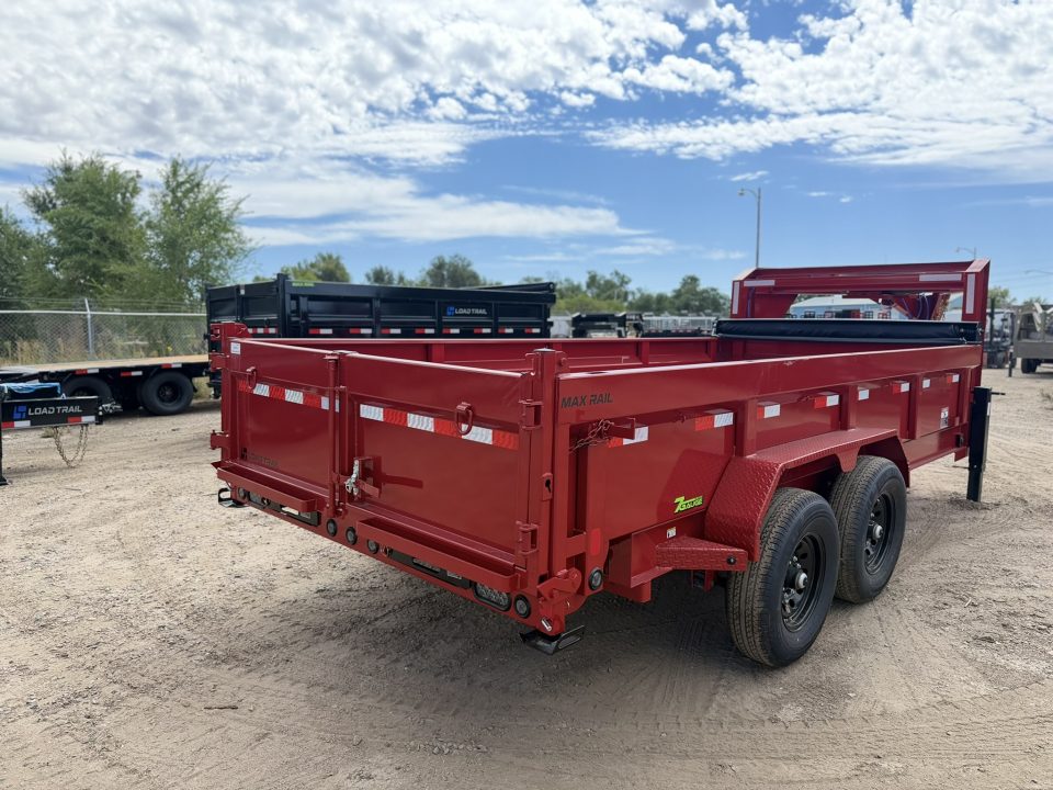 New 2027 Load Trail 7-16 Gooseneck Dump W/ 7 Gauge Floor 7K Axles